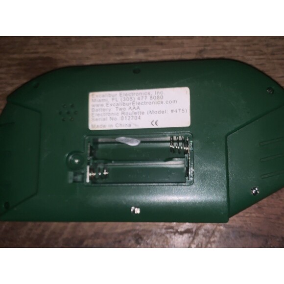 Excalibur Electronic Roulette Handheld Game Tested & Working - Picture 3 of 3